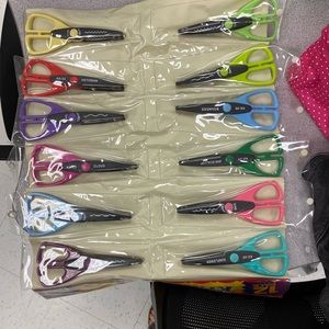 12 pair craft scissors